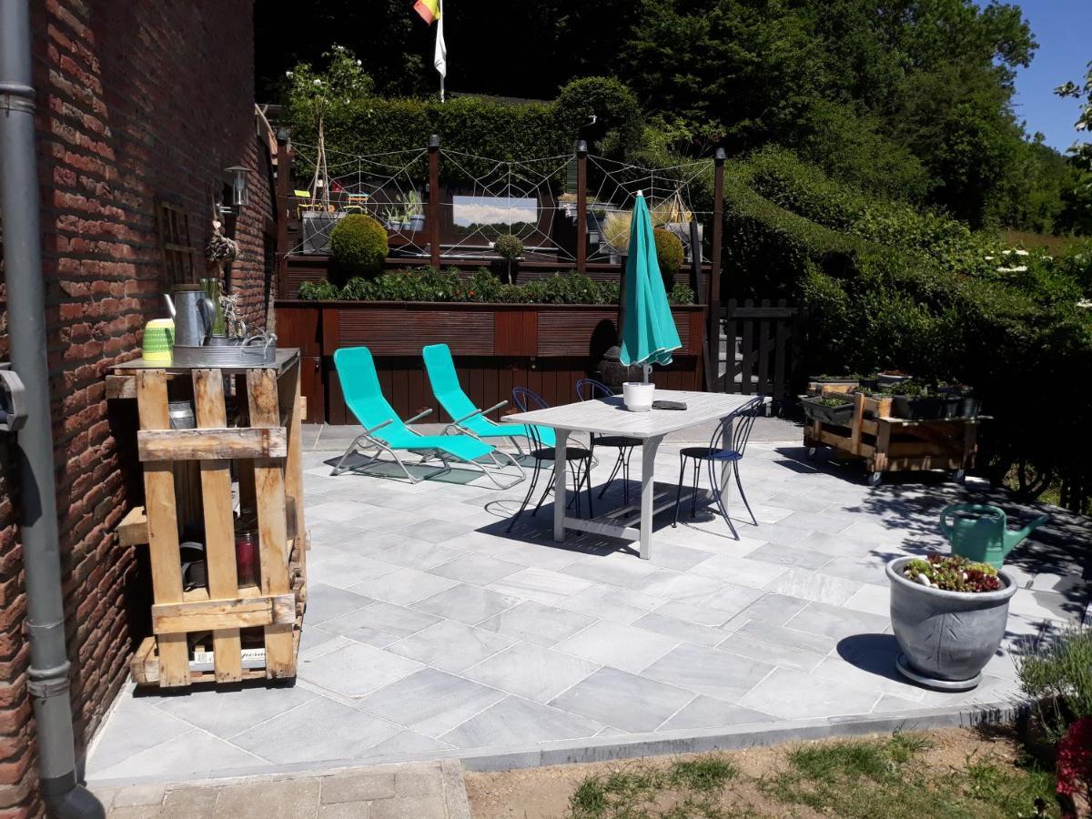 Studio Au jardin fleuri Verviers Extérieur photo