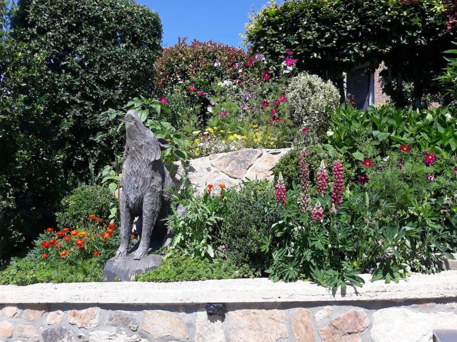Studio Au jardin fleuri Verviers Extérieur photo